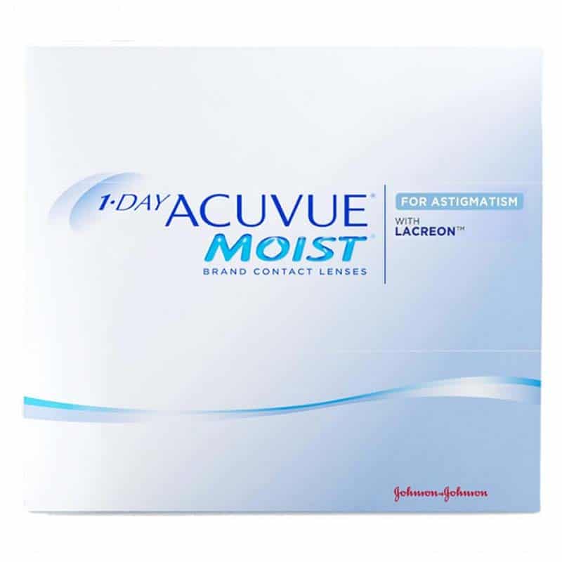 1-DAY ACUVUE MOIST for ASTIGMATISM 90 pack