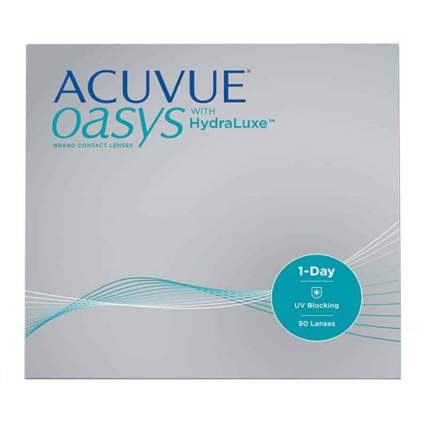 ACUVUE OASYS 1-Day with HydraLuxe Technology 90 pack